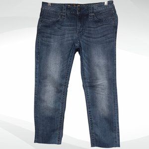 Rock Revival Janiel Skinny Jeans, Dark Blue Wash, Size 29